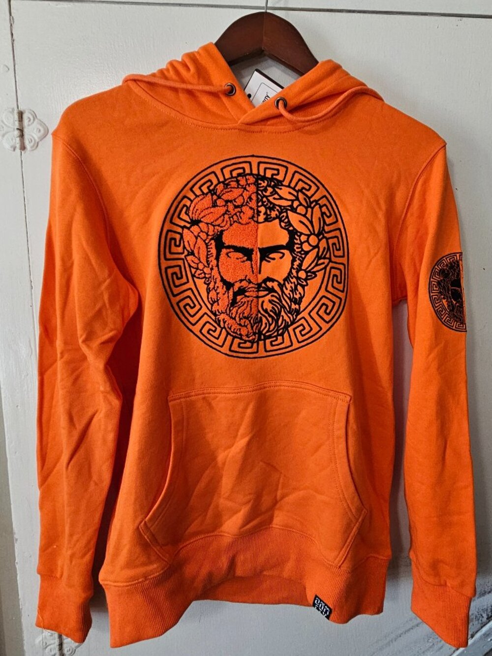 Denimicity - Orange Zeus Hoodie